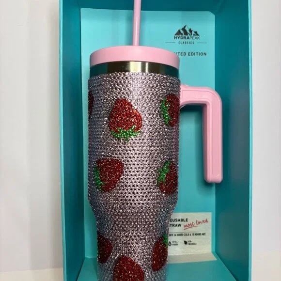 Brand New Hydrapeak Pink Voyager Classics Limited Edition 40 0z - Picture 2 of 3